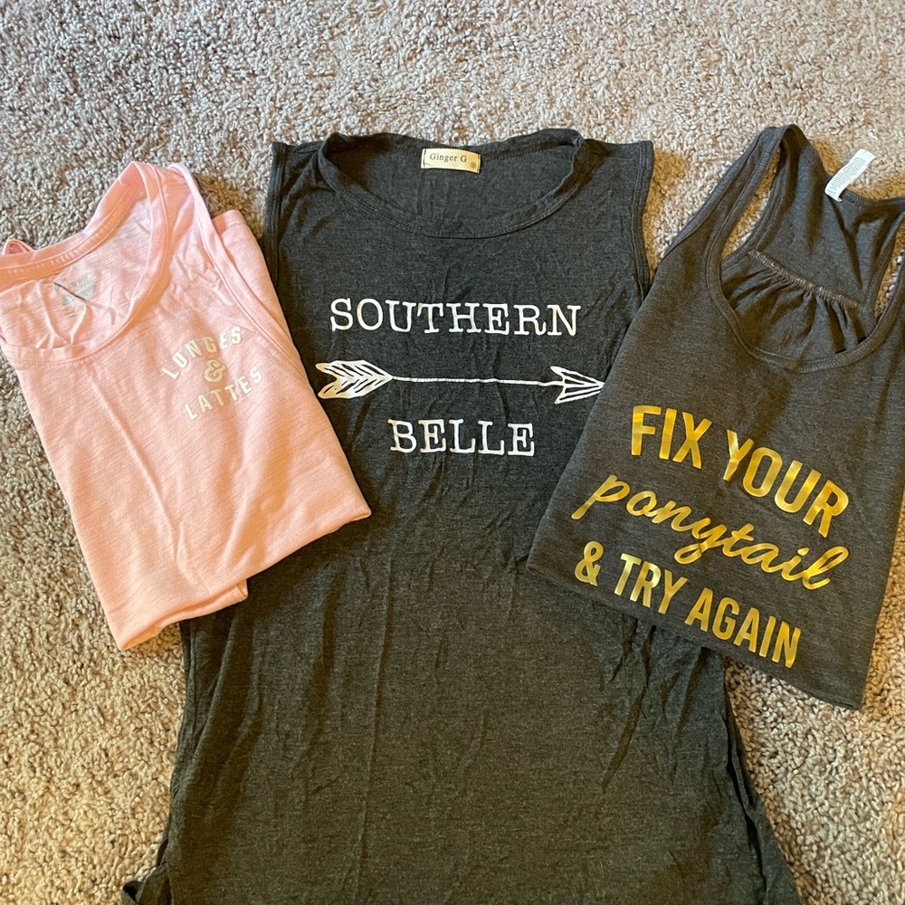 3 Graphic Tanks